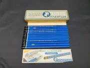 JS Staedtler Mars 3H Pencils 2886 Lumograph 12 Pencils Original Tin w/INSERTS