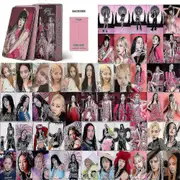Unbrand 54pcs Black Pink Lomo Card New Album Born Pink Photocard-yu