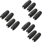 Healvian 12pcs Electronic Foot File Replacement Rollers Extra Coarse Pedicure Refills for Wet Dry Use Compatible Brands Gentle Foot Care for Men Women