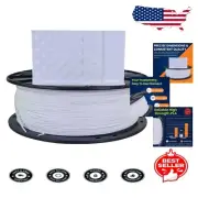 Durable 3D Printing Filament - High Temp Tough Pro PLA+, 1kg, Brightest White
