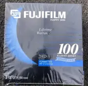 Fujifilm 3.5" Floppy Disk 100 Pack 2hd High Density