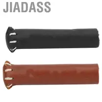 在飛比找蝦皮商城優惠-Jiadass 斯諾克球桿頭套易於使用撞球皮革球桿保護器專業