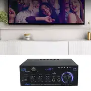 AK45 Stereo Audio Amplifier Receiver 300Wx2 Home Dual Channel Bluetooth US