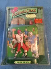 The Original FOOTBALL CLOCK Touchdown Action Fun-Damental Too Ltd. 1999 NEW