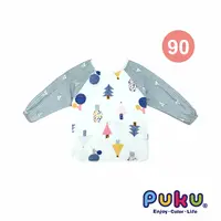 在飛比找PChome24h購物優惠-《PUKU》長袖防水圍兜衣_森林小樹(90cm)