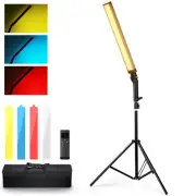 NEEWER LED Video Light Stick Handheld Dimmable Video Lighting with Stand/Filters