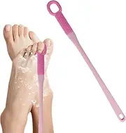 Toe Cleaning Brush - Long Handle Foot Scrubber In Shower | Soft Silicone Bristles Toe Cleaning Scrubber For Toe Nail Cleaning