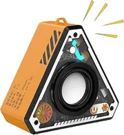 Wireless Speaker - Small Wireless Battery Powered Speaker | Desktop Stereo Subwoofer Bass Audio Amplifier Rechargeable for Computer Beach Party Patio