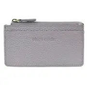 Pierre Cardin Genuine Leather Coin Purse with Keyring Wallet - Titan