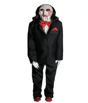 Billy the Puppet Posable Latex Halloween Prop Saw