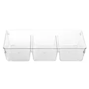 Boxsweden Crystal Storage Tray Home Organiser BPA Free Plastic Container Clear