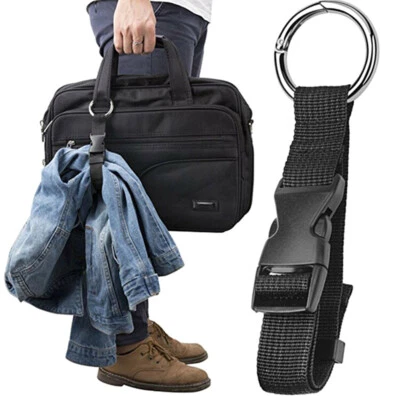 1Pc Anti-theft Luggage Strap Holder Gripper Add Bag Handbag Clip Use to Car .UU