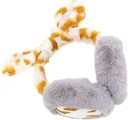 [VERDANVERSE] Premium Plush Rabbit Ear Earmuffs Warm Ear Protection for Winter Outdoor Activities for Ice Skating Skiing Sledding Camping