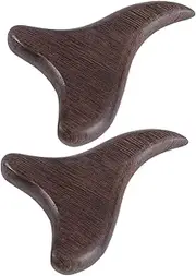 FOYTOKI 2pcs Wooden Gua Sha Tool for Body Guasha Massage Tools Smooth Edges and Safe for Skin