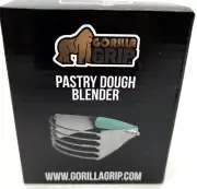 Gorilla Grip Premium Pastry Dough Blender Stainless Steel, Soft Grip, Versatile