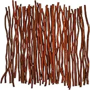 DIYEAH 50pcs Natural Dry Twigs for Crafts Rustic Wooden Branches for Home Decor Floral Arrangements and Creative Projects for Festivals and Unique Landscape Designs