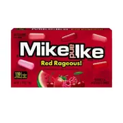 Mike and Ike Theater Box Red Rageous 4.25 oz - 12 ct