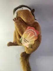 Folkmanis Chipmunk Hand Puppet 11” Full Body Realistic Plush Toy - Hard to Find