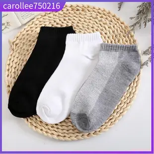 5 Pairs Men Ankle Low Cut Crew Casual Sport Cotton Socks