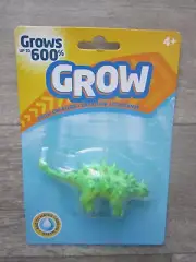 new MAGIC GROW CREATURE ANKYLOSAURUS DINOSAUR WATCH IT GROW TO 600% IN WATER!