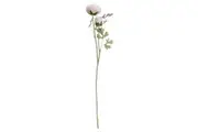 Hill Interiors Artificial Single Short Stem Ranunculus (Pastel Pink) (One Size)