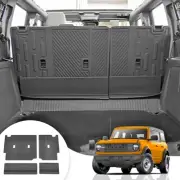 Rear Seat Back Cover Mats Backrest Protect for 2021 2022 2023 Ford Bronco 4-Door (for: Ford)