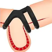 3 in 1 Ultra Soft Stretchy Cock Ring Penis Enlargers，Silicone Penis Ring for Men, Double Lock Penis Ring Ball Stretcher Ejac ulation Delay Ring Rings for Male Couples Toys Sex Toy Black
