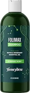 Anti-Hair Loss Shampoo Hair Loss Fighting Formula Natural Treatment Regrow Hair Anti-Dandruff Anti-Breakage Active Ingredients Rosemary Biotin Zinc Evening Primrose For Women and Men