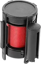 Retractable Barricade Belt Safety Barrier Stanchion Tape for Traffic Control Easy Extend and Retract High Visibility Warning Line for Indoor Outdoor Use