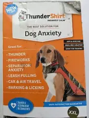 ThunderShirt Dog Anxiety Jacket XXL Thunder Shirt Camo Camouflage New Open Box