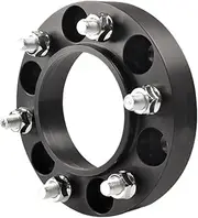 Wheel Spacer Adapter PCD 6x139.7 CB 67.1mm Compatible For Mitsubishi Pajero Separador Compatible For Toyota Hiace Forged Aluminum Alloy M12x1.5 1 Piece(1PC Balck 30mm)
