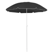 Garden Parasol UV Resistant Tilting Canopy Foldable Outdoor Umbrella Sunshade