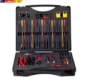 92Pcs Multimeter Test Leads Kit, Automotive Circuit Test Lead Set with Probe Cab