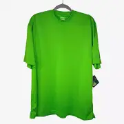 NWT Cabela’s Wick Advance Men’s Large Green Short Sleeve Crew Neck Shirt Top Tee