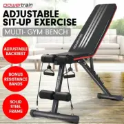 Weight Bench Press Flat Incline Decline Home Gym Exercise Fitness Seat FID