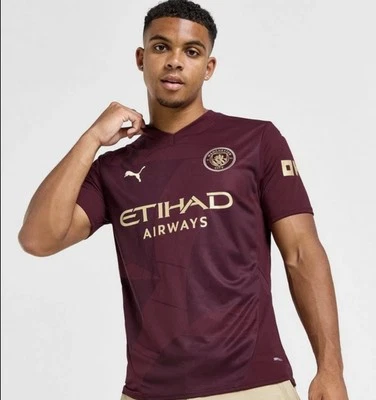 Manchester City 24/25 Full set Men's Soccer Jersey Size-L