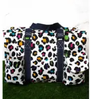 Spot of Color (Leopard) Utility Tote Bag