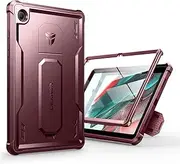Dexnor for Samsung Galaxy Tab A8 Case, [Built in Screen Protector and Kickstand] Heavy Duty Military Grade Protection Shockproof Protective Cover for Samsung Tab A8 - Red