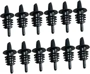 STOBAZA 12Pcs Wine Pourers Creative Bottle Stoppers for Smooth Pouring Stylish Wine Spouts for Restaurants and Home Use
