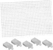 PENIKOKO 1 Set Adjustable Fish Tank Cover Escape Mesh Protector for Fish Turtles DIY Acrylic Net for Enhanced Safety for Aquariums Bird Cages Durable Breathable Design