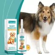 Pet Wart Remover Dog Cat Skin Tags Painless Treatment Natural Removal 20ml