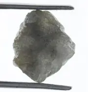 6.79 CT Real Natural Rough Loose Diamond, Greenish Gray Raw Uncut Gemstone 13 mm