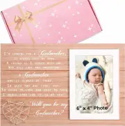 Godmother Proposal Gift-God-Mother Keepsake from Godchild-Baptism Presents-Birth