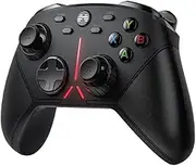 BEITONG Asura 3S Gaming Controller - Hall Effect Triggers, Anti-wear Adjustable Joystick, Mechanic Keys, Trigger Locks, 950mAh Wireless Gamepad For PC/Switch/iOS/Android [Pearl black]