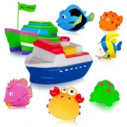 Mold Free Baby Bath Toys - Infant Baby Toys 6-12 12-18 Months - Water Table