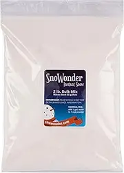 SnoWonder Instant Snow Fake Artificial Snow, Also Great for Making Cloud Slime - Mix Makes 25 Gallons of Fake Snow