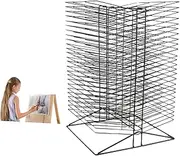 Art Drying Rack for Classroom,Watercolor Drying Rack Studio Work Storage Rack,50 Shelves(for A4 Artworks/Paintings) Ideal for Schools and Nurseries