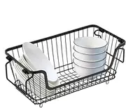 Freezer Organizer Bins,Refrigerator Chest Baskets - Stackable Freezer Baskets | Chest Freezer Storage Bins | Stackable Chest Freezer Organizer With Handles For 7 Cubic FT Deep Freezer