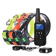 Dog Training Shock Collar Adjustable Dog Trainer Electronic / Electric Plastic Electronic Behaviour Aids Obedience Training For Pets