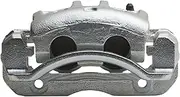 R1 Concepts Front Left Brake Caliper Silver Zinc Coated CAL-03057| Fits 2001-2005 Hyundai Santa Fe